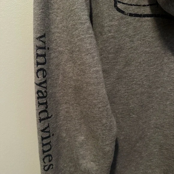 Vineyard Vines gray zip-up hoodie women’s XL gray - Picture 5 of 6